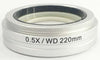 0.5X Auxiliary Objective for Stereo Zoom Microscope (Working Distance 211mm)