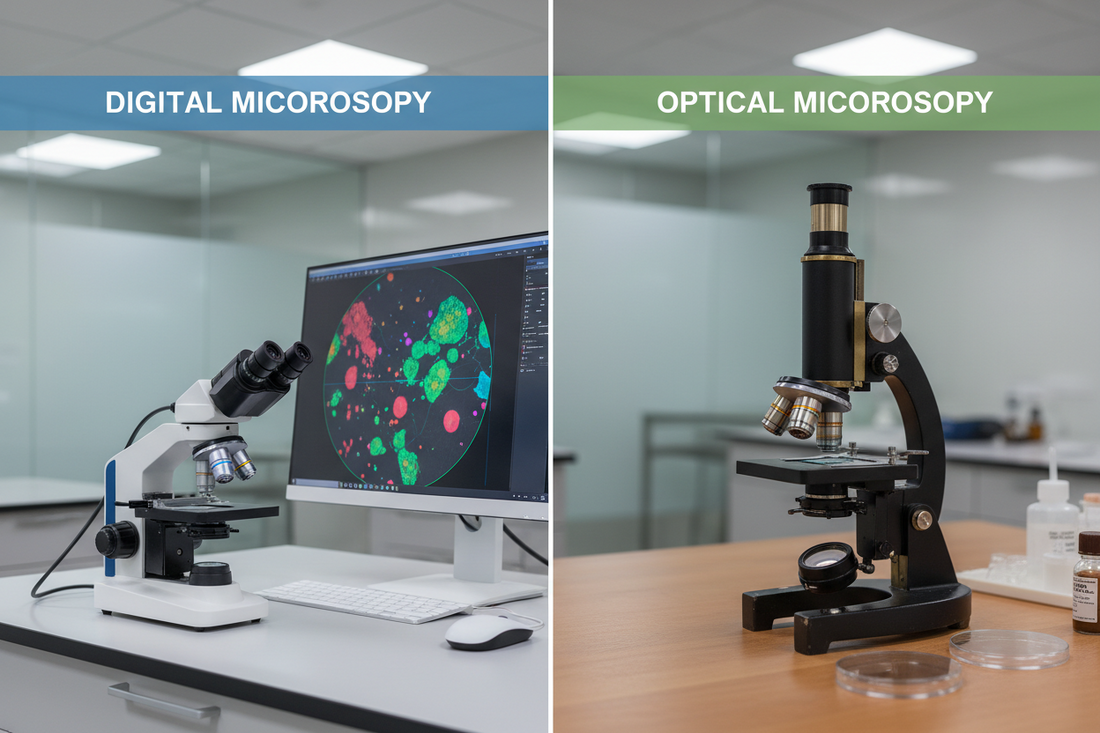 Digital Microscopy vs Optical Microscopy