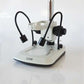Dual illuminated pillar stand with 76mm focussing ring