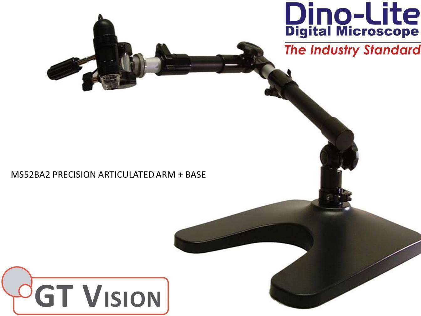 Dino-Lite MS53BA2 Digital Microscope Professional Articulated Arm + Base