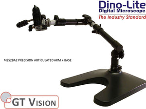 Dino-Lite MS53BA2 Digital Microscope Professional Articulated Arm + Base