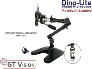Dino-Lite MS53BA2 Digital Microscope Professional Articulated Arm + Base