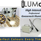 iLUMos High Intensity Dual Gooseneck LED Microscope Illuminator 20W