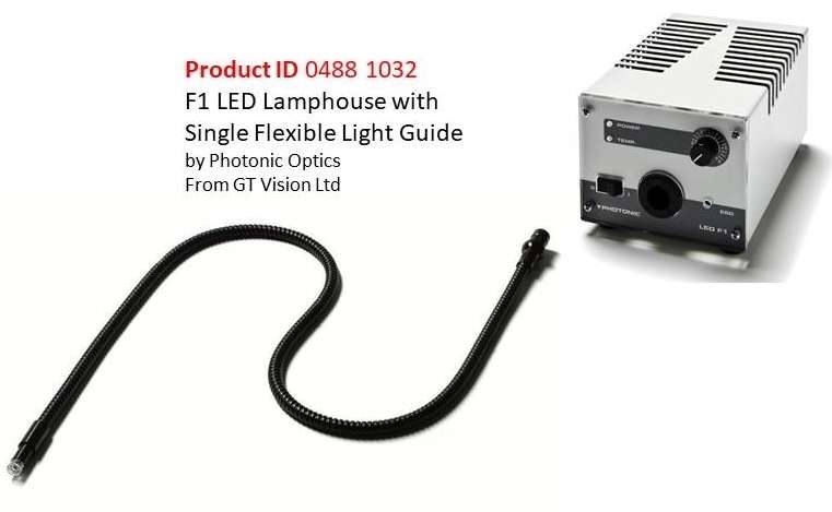 LED Lamphouse with a Flexible Fibre Optic Light Guide by Photonics Optics
