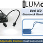 iLUMos Dual Gooseneck LED Microscope Illuminator