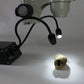 iLUMos Dual Gooseneck LED Microscope Illuminator