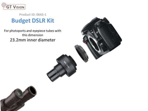 Budget DSLR Kit for 23.2mm Ports