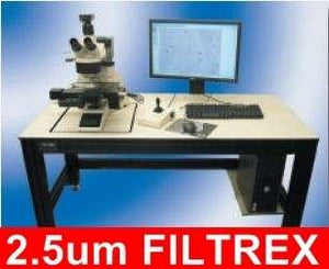 Filtrex Image Analysis System for Fully Automatic Filtered Particle Counting and Sizing ISO16232