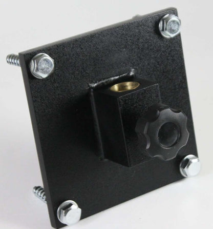 Wall Mount for an Articulated Arm Microscope Stand, with holes for bolting to wall