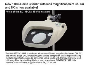 Otsuka 180mm SuperWide Lens, Industrial Grade, LED Illuminated, Interchangeable Lens Magnifier 2X-8X