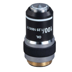 100X oil immersion Achromatic Objective (160TL) for GTC5 Biological Upright Microscope