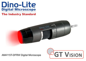 Dino-Lite AM4115T-DFRW Fluorescence (620nm) Digital Microscope 20x-220x 1.3MP