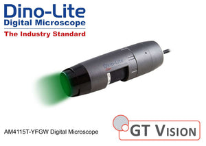 Dino-Lite AM4115T-YFGW Fluorescence (525nm) Digital Microscope 20x-220x 1.3MP