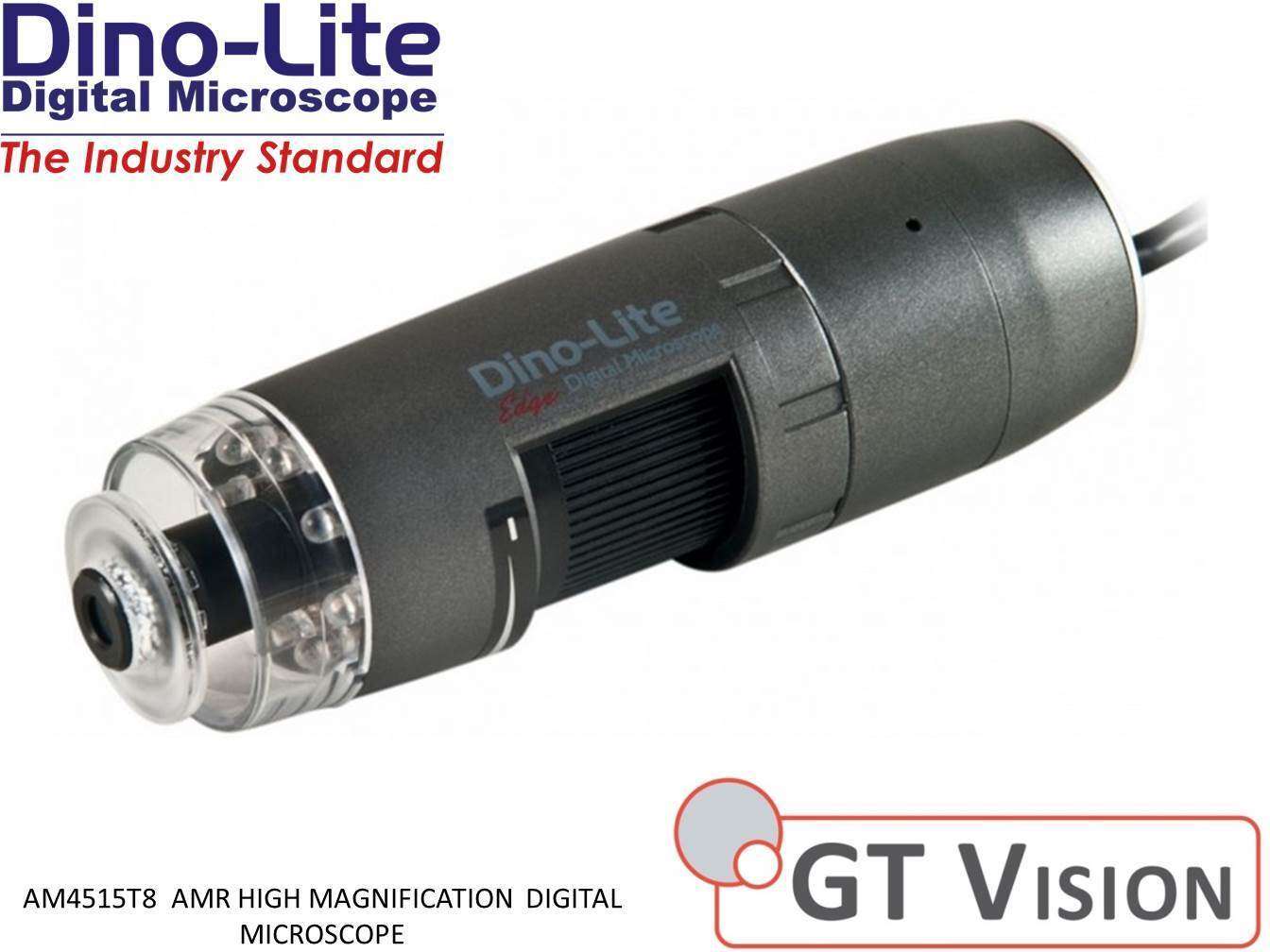 Dino-Lite AM4515T8 Edge Digital Microscope 700-900X AMR 1.3MP