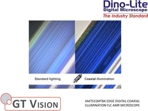 Dino-Lite AM7515MT8A Digital FLC AMR Microscope 700-900X Coaxial illumination 5MP