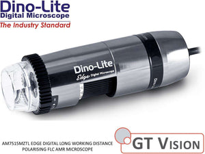 Dino-Lite AM7515MZTL Digital LWD Polarising LWD FLC AMR Microscope 10-140X 5MP