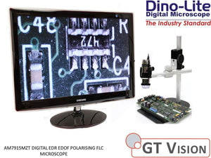 Dino-Lite AM7915MZT Pro Digital EDR/EDOF/AMR Polarising FLC Microscope 20-220X 5MP