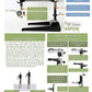 A20-40 Long Reach, Boom Arm, Desk Base, Microscope Stand