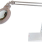 2.25X & 6X Long Reach, Desk Stand and G-Clamp Magnifier Wide Lens, Daylight LED changeable Lens