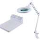 2.25X & 6X Long Reach, Desk Stand and G-Clamp Magnifier Wide Lens, Daylight LED changeable Lens