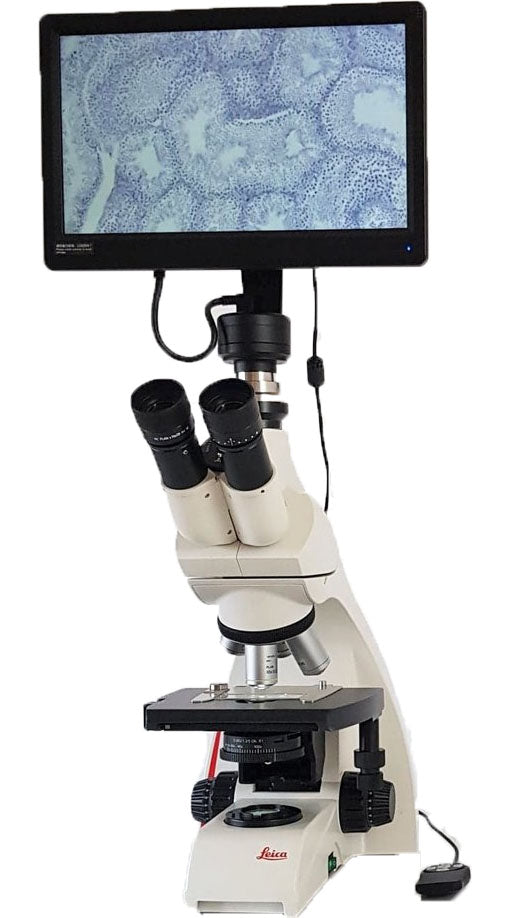 Microscope Types Dm Leica DM500 Biological Microscope 40X-1000X- see below for options