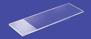 Frosted End Glass Microscope Slides (3"x1" - 25.4mm X 76.2mm) packed into 5 Boxes of 50