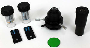 GXM Slider Phase Kit Infinity Plan Achromatic-condenser, inserts, telescope,10X&40X Phase Objectives
