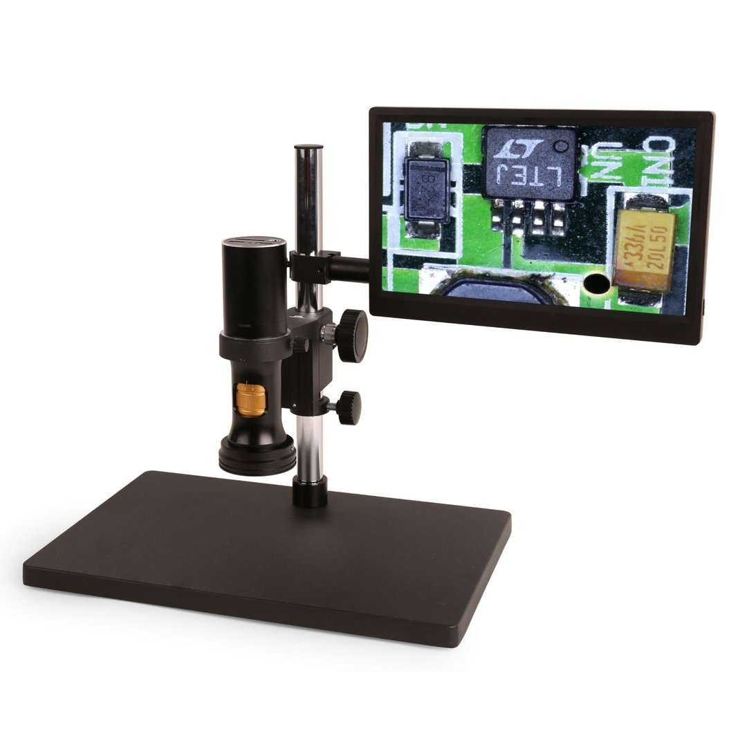 UltraDIGI-1080MZ-M Digital Inspection Microscope with built in display screen