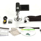 10X -300X Portable Digital Microscope, Handheld Microscope, Built-in Screen, polariser