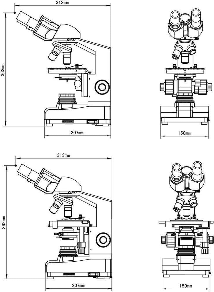 Polarising Microscopes