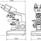 GX Microscopes UltraBIO-3 Biological Microscope Routine Grade 40X-1000X