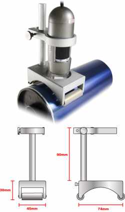 Dino-Lite MS-W1 Precision Roller Microscope Stand