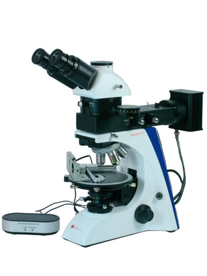 Polarising Microscope with Stepping Stage
