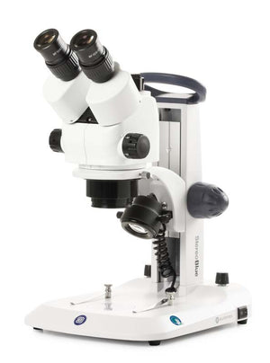 StereoBlue EVO Trinocular Zoom 5x-55x Magnification Stereo Microscope Range