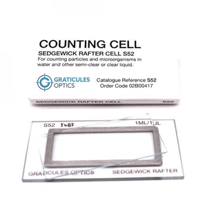 Sedgewick Rafter Glass Counting Chamber