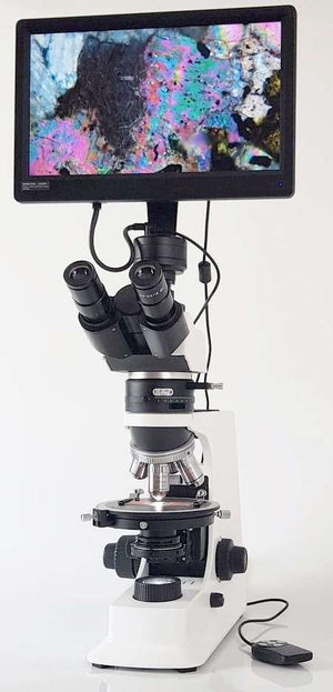 GX Microscopes XPL5-DIGI Polarising Digital Microscope With Display Screen