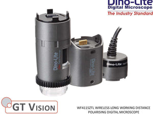 Dino-Lite WF4115ZTL Digital Wireless LWD Polarising Microscope 10-140X 1.3MP