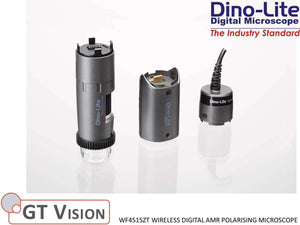 Dino-Lite WF4515ZT Digital Wireless AMR Polarising Microscope 20-220X 1.3MP