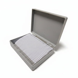 Slide Storage and Mailing Box for a 30 Slides - Tough, Plastic with Hinged Lid. Pack of 5