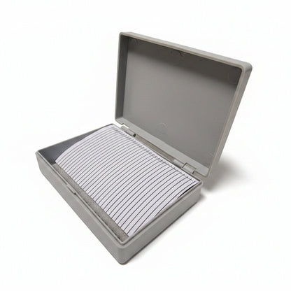 Slide Storage and Mailing Box for a 30 Slides - Tough, Plastic with Hinged Lid. Pack of 5