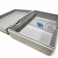 Slide Storage and Mailing Box for a 30 Slides - Tough, Plastic with Hinged Lid. Pack of 5