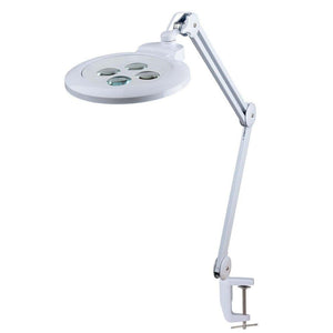 3-4.75X MULTI-MAG Unique, Long Reach, G-Clamp LED Illuminated Magnifier, Daylight LED