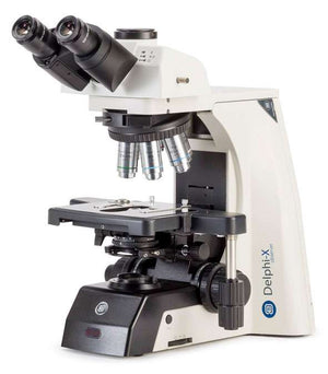 Delphi-X microscope plan apo 4/10/20/40/100x objectives LED illumination