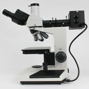 GX Microscopes L2003 50X-400X Materials Microscope, Trinocular, Reflected Light