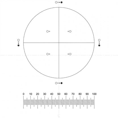 Reticle Pharmaceutical PSA Pattern, IMA Reticle