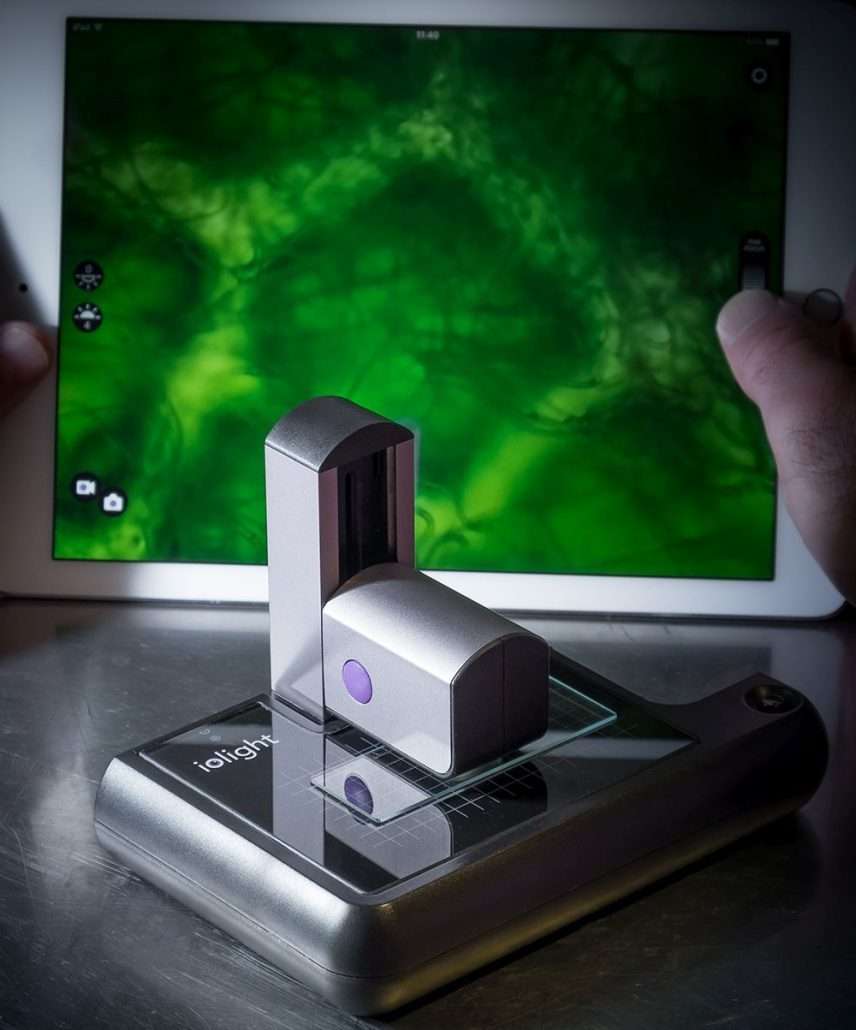 ioLight Portable Digital Microscope 1µm resolution 1mm field of view