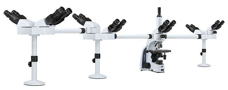 iScope multihead microscope with 7 heads