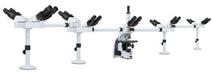 iScope multihead microscope with 9 heads