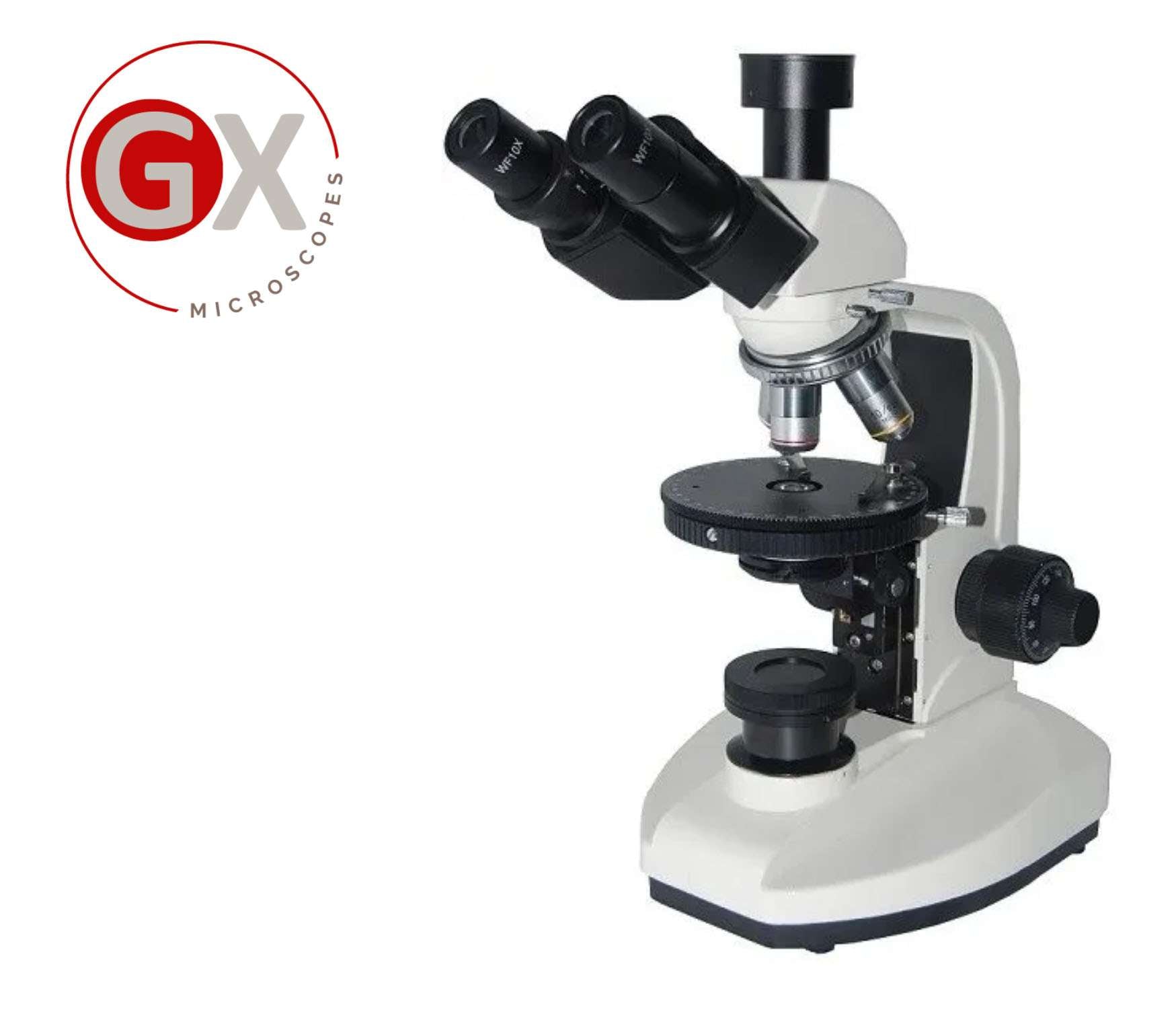 GXM-JPL1350T 40X-400X, Teaching, Trinocular, Transmitted Light, Polarising Microscope