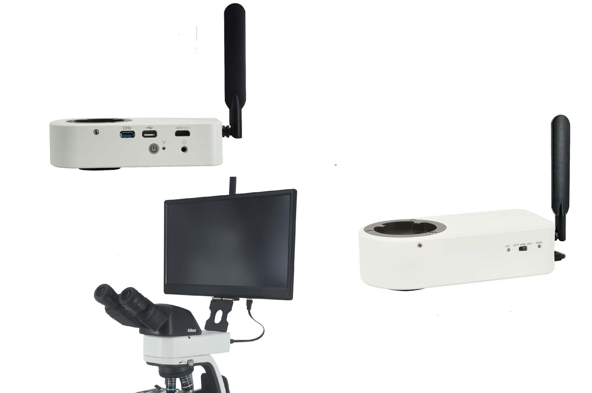 GXCAM Modular Microscope Camera System- easily convert your microscope